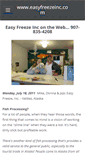 Mobile Screenshot of easyfreezeinc.com